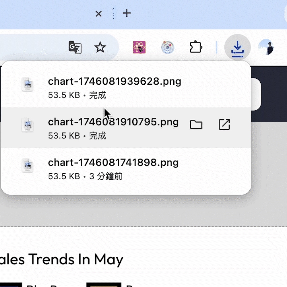customize chart display